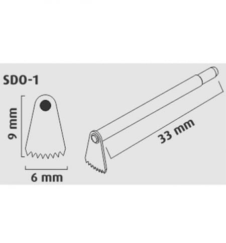 SERRA OSCILATORIA CIRURGICA DENTFLEX SDO1